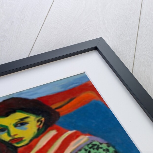 Seated Girl, 1910 by Ernst Ludwig Kirchner