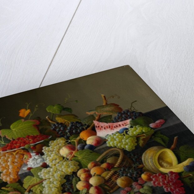 Abundant Fruit, 1858 by Severin Roesen