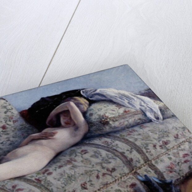 Nude on a Couch, c.1880 by Gustave Caillebotte