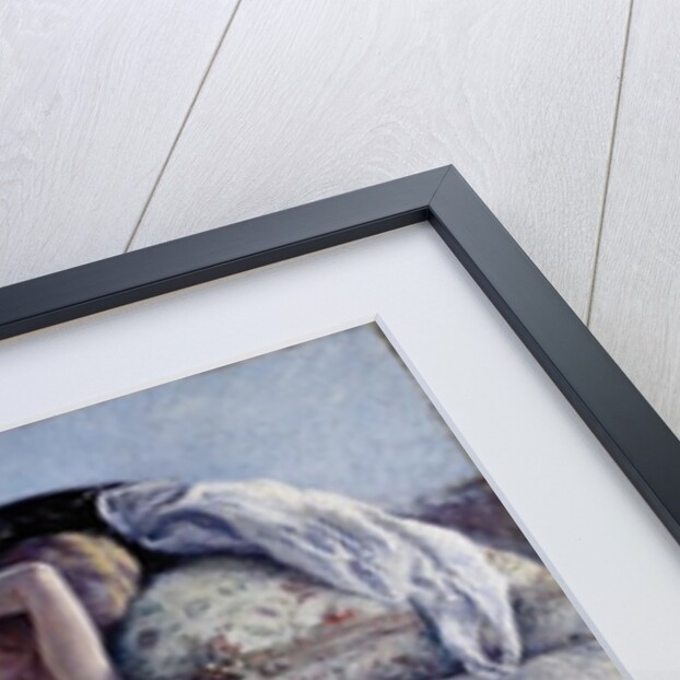 Nude on a Couch, c.1880 by Gustave Caillebotte