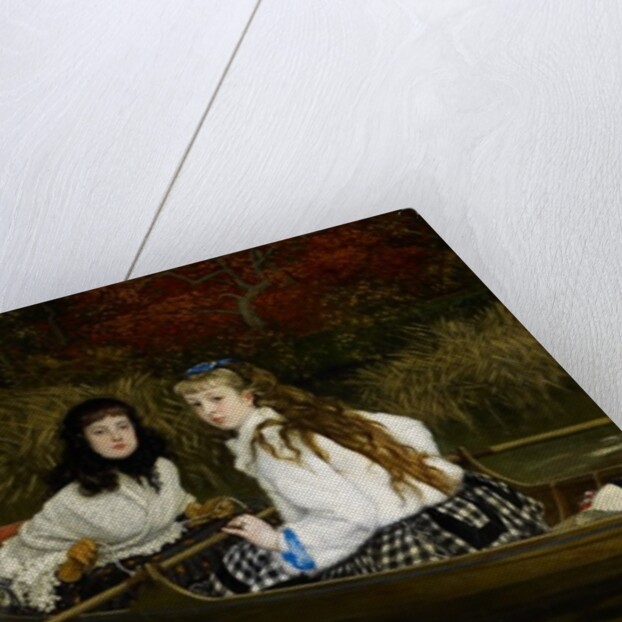 On the Thames, a Heron, c.1871-72 by James Jacques Joseph Tissot