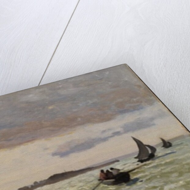 The Seashore at Sainte-Adresse, 1864 by Claude Monet