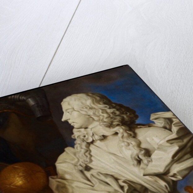 Allegorical Still Life with Bernini's Bust of Francis I d'Este by Francesco Stringa