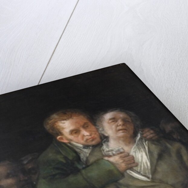 Self-Portrait with Dr. Arrieta, 1820 by Francisco Jose de Goya y Lucientes