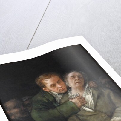 Self-Portrait with Dr. Arrieta, 1820 by Francisco Jose de Goya y Lucientes