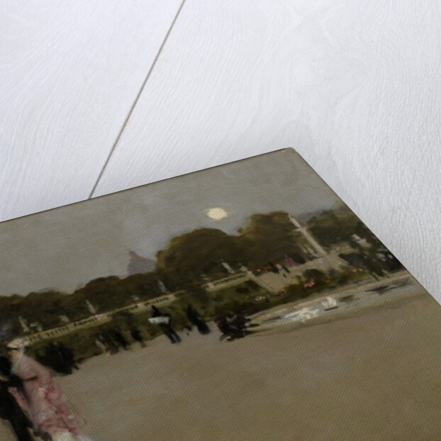 Luxembourg Gardens at Twilight, 1879 by John Singer Sargent