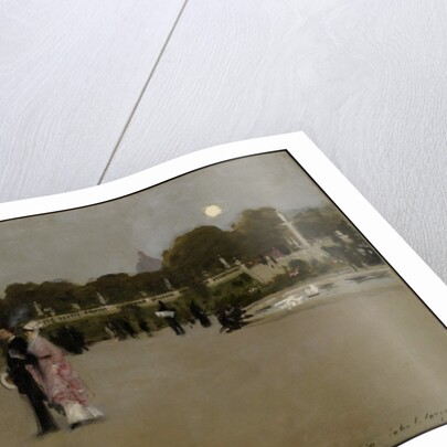 Luxembourg Gardens at Twilight, 1879 by John Singer Sargent