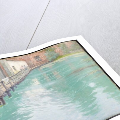 The Mills at Montreuil-sur-Mer, Normandy, 1891 by Fritz Thaulow