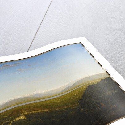 View of Mont Blanc, seen from La Faucille, c.1865 by Theodore Rousseau