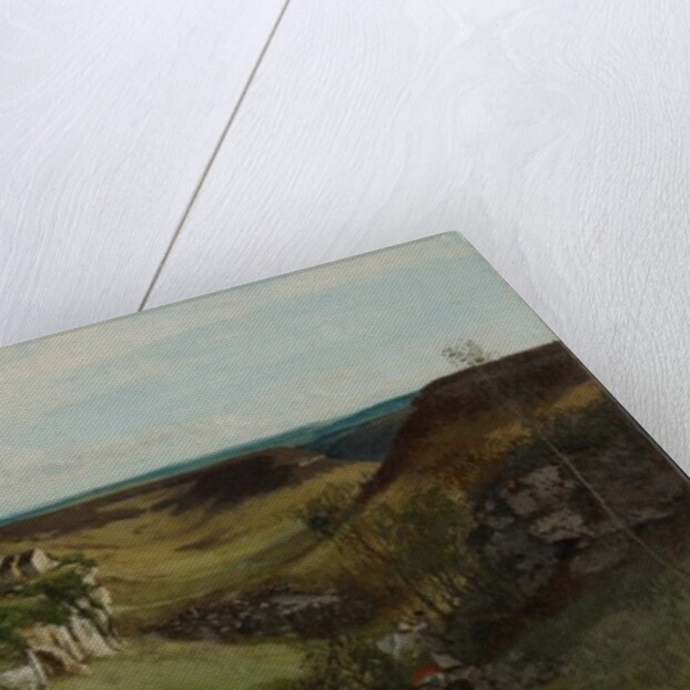 Château d’Ornans, 1855 by Gustave Courbet