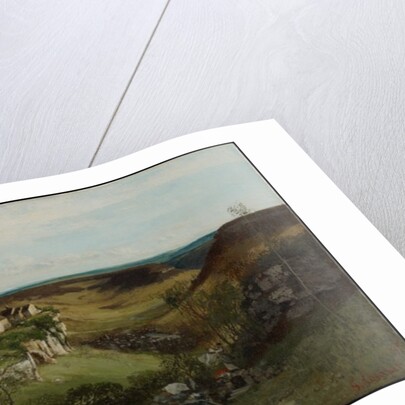 Château d’Ornans, 1855 by Gustave Courbet