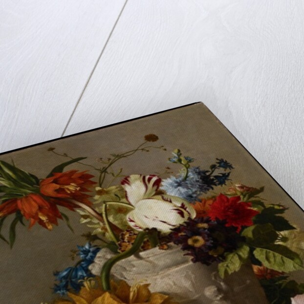 An Arrangement with Flowers, 19th century by Georgius Jacobus Johannes van Os