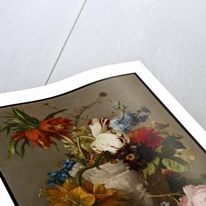 An Arrangement with Flowers, 19th century by Georgius Jacobus Johannes van Os