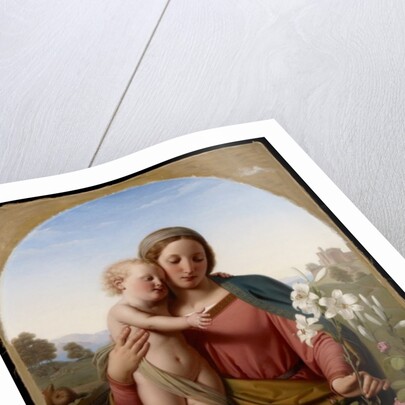 Madonna and Child, 1855 by Franz Ittenbach