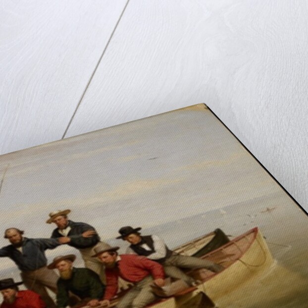 A Fishing Party Off Long Island, 1860 by Junius Brutus Stearns