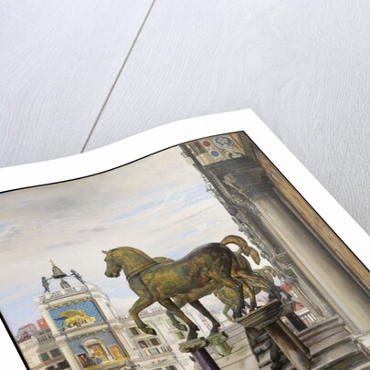 The Bronze Horses of San Marco, Venice, 1876 by Charles Caryl Coleman