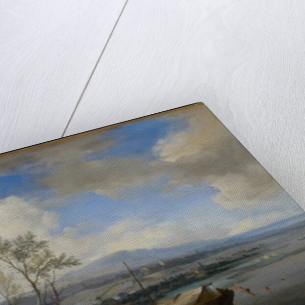 Merry and Rowdy Peasants at an Inn, 1653 by Philips Wouwermans or Wouwerman