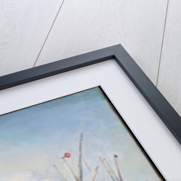 Landscape from Lake Leman to Nyon, 1875 by Johan-Barthold Jongkind