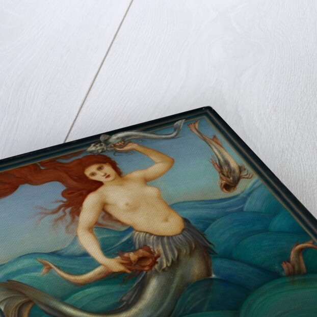 A Sea-Nymph, 1881 by Edward Coley Burne-Jones
