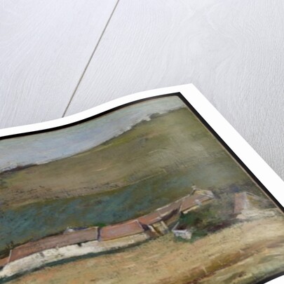 A Farm Among Hills, Giverny, c.1887 by Theodore Robinson