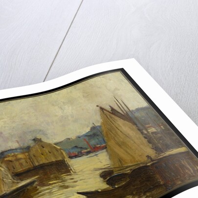 Gloucester Harbour, c.1910 by Arthur Clifton Goodwin