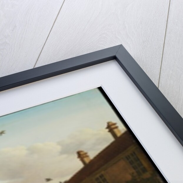 View of a town house garden in The Hague, 1775 by Paulus Constantin La Fargue