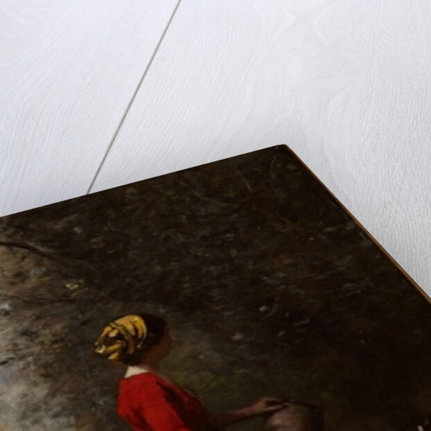 Peasant Girl at the Spring, c.1860-65 by Jean Baptiste Camille Corot