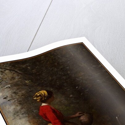 Peasant Girl at the Spring, c.1860-65 by Jean Baptiste Camille Corot