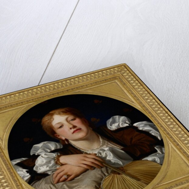 I know a maiden fair to see, take care, 1868 by Charles Edward Perugini