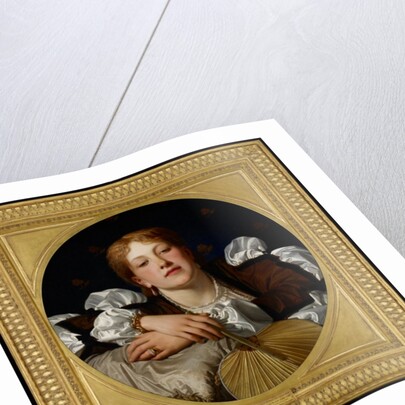 I know a maiden fair to see, take care, 1868 by Charles Edward Perugini