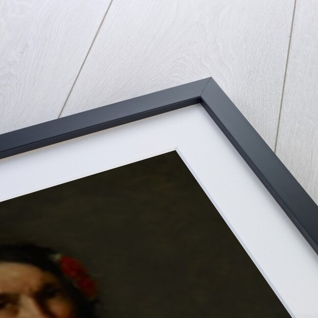 Portrait of Anika Psalmon, Mrs. Robin, 1862 by Gustave Courbet