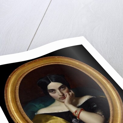 Portrait of Clémentine Karr, 1845 by Henri (1814-82) Lehmann