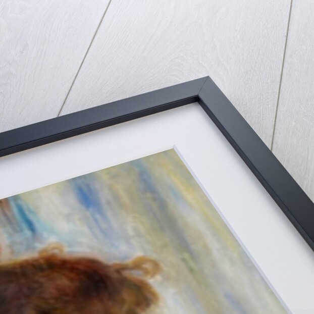 Head of a young woman, late 19th century by Pierre Auguste Renoir