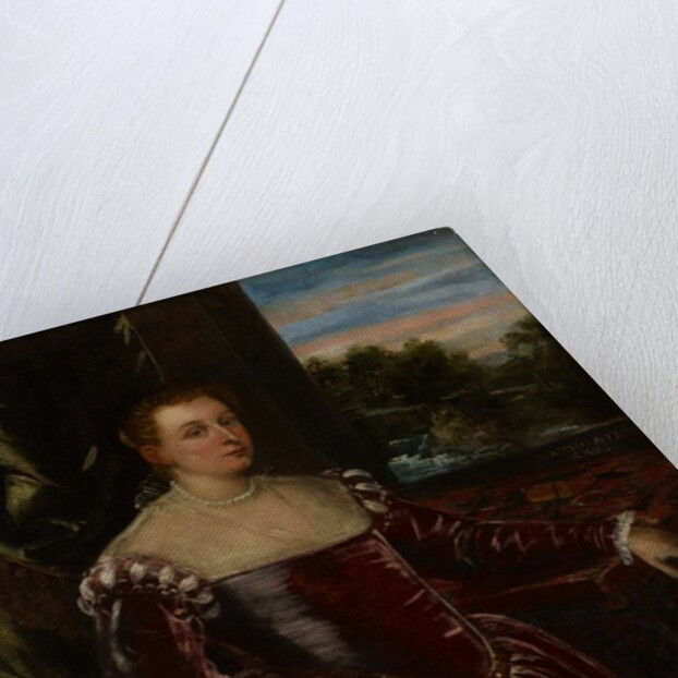 Portrait of Dogaressa Morosina Morosini, 1570-80 by Jacopo Robusti Tintoretto