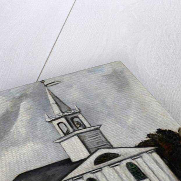 Church at Head Tide #2, 1938-40 by Marsden Hartley