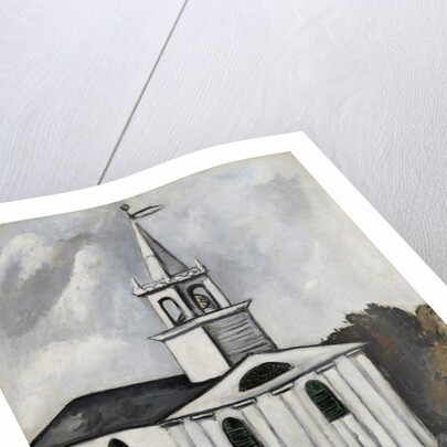 Church at Head Tide #2, 1938-40 by Marsden Hartley