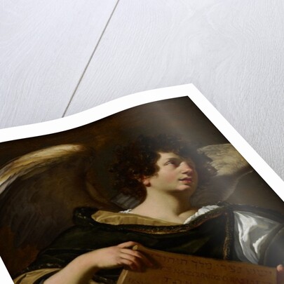 Angels with Attributes of the Passion, the Superscription from the Cross, c.1624 by Simon Vouet