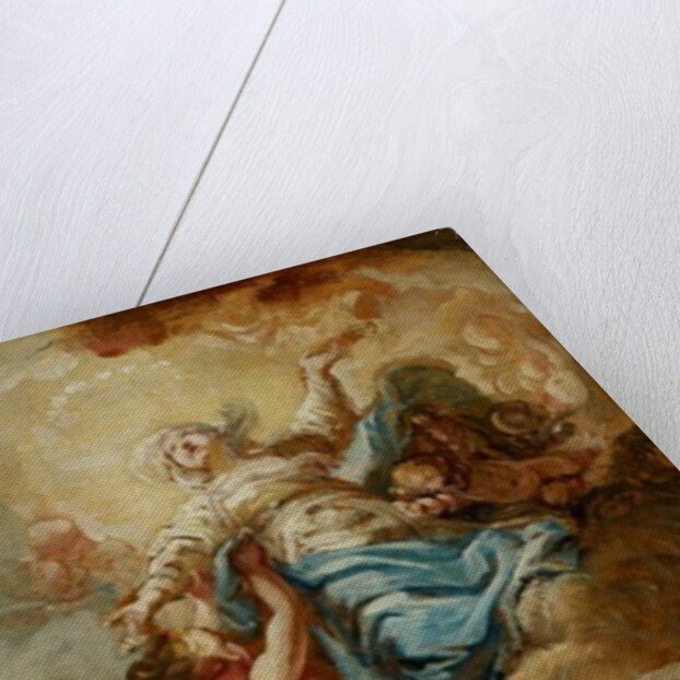 Study for the Assumption of the Virgin, c.1760 by Jean Baptiste Deshays de Colleville