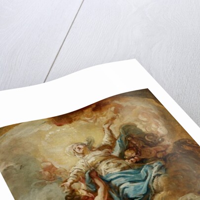 Study for the Assumption of the Virgin, c.1760 by Jean Baptiste Deshays de Colleville