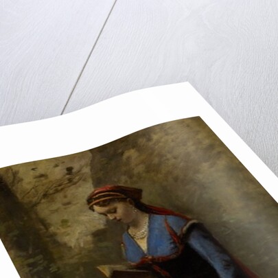 The Reader, 1868 by Jean Baptiste Camille Corot