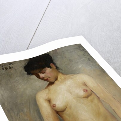 Nude Girl, 1886 by Lovis (1858-1925) Corinth