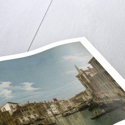 Grand Canal from Palazzo Flangini to Palazzo Bembo, c.1740 by (1697-1768) Canaletto