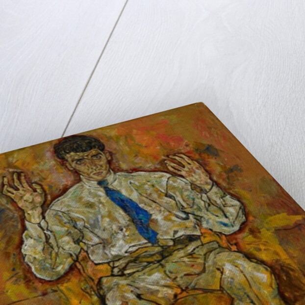 Portrait of Paris von Gütersloh, 1918 by Egon Schiele