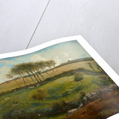 Pasture near Cherbourg, 1871-2 by Jean-Francois Millet