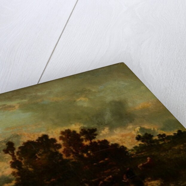 Wet Pasture, c.1870 by Narcisse Virgile Diaz de la Pena