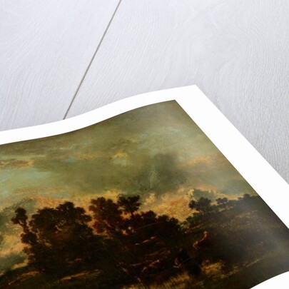 Wet Pasture, c.1870 by Narcisse Virgile Diaz de la Pena