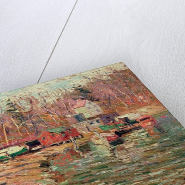 Harlem River Scene by Ernest Lawson