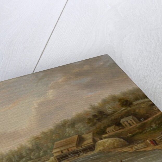 Cheever's Mill on the St. Croix River, 1847 by Henry Lewis