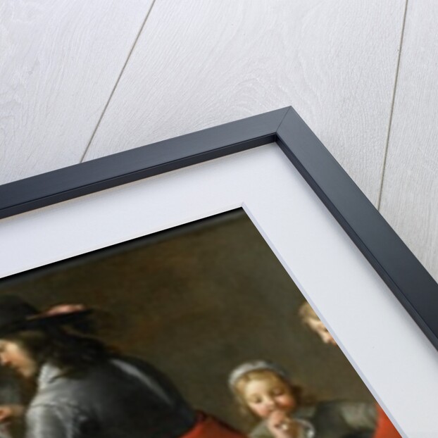 Gathering of Gamblers with Hurdy-Gurdy Player, c.1660 by Master of the Processions