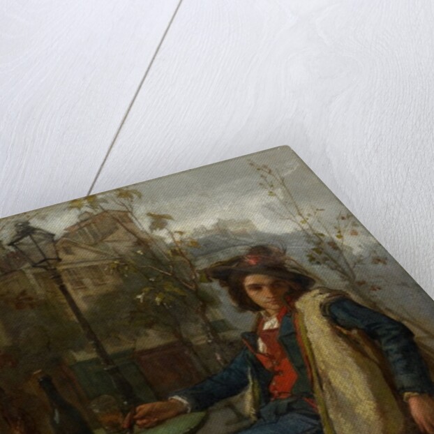 Young Italian Street Musician, c.1877 by Thomas Couture